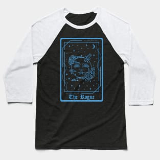 D&D Rogue Class Tarot Card Baseball T-Shirt